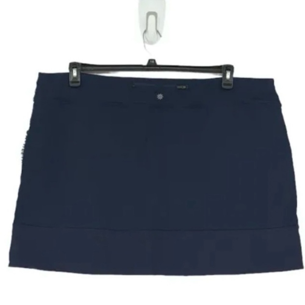 Athleta Dark Blue Mini Skirt with Button Details - Picture 5 of 5